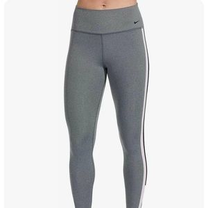 Nike Womens Power Victory Grey/Mult 7/8 Training Tights Plus Size 2X